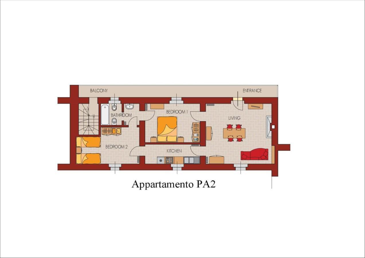 Palazzo Barbo Apartment Pumenengo Room photo